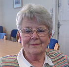 Viv Bass, Talk & Support befriender and helper at events